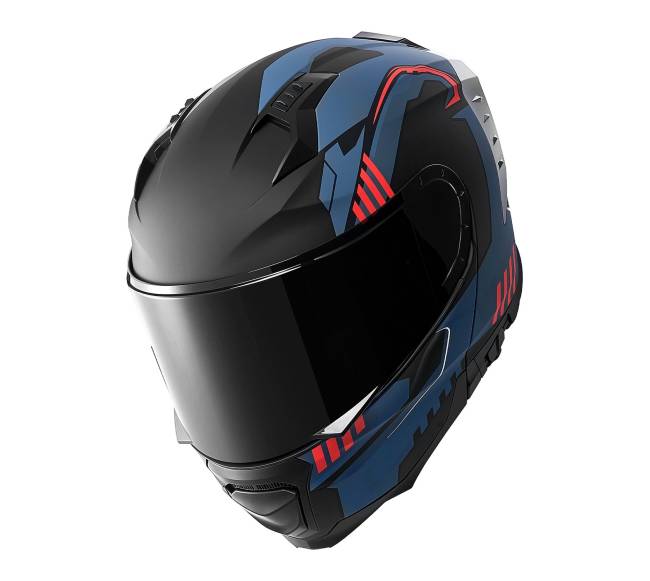 Modulinis motociklo šalmas, atverčiamas, XL0