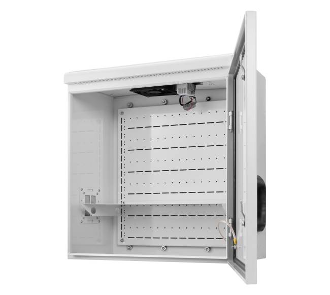 Lauko elektros skydelis su termostatu, 600 x 600 x 300 mm10
