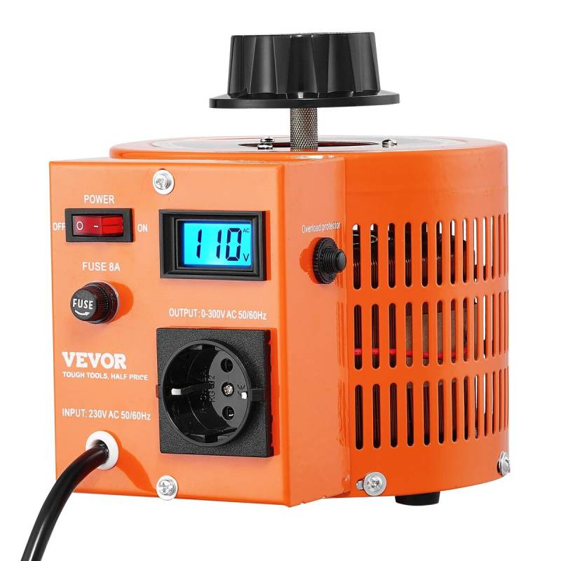 2000VA įtampos transformatorius su LCD reguliatoriumi0