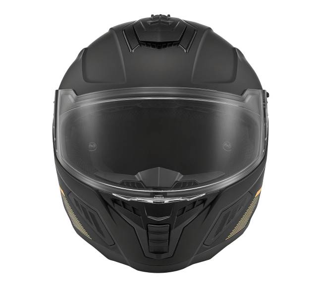 Pilno veido motociklininko šalmas su dviem skydeliais (XL)10