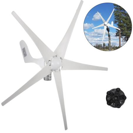 500W vėjo turbina su įkrovimo reguliatoriumi0