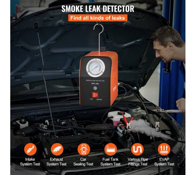 Automobilių dūmų nuotėkio detektorius1