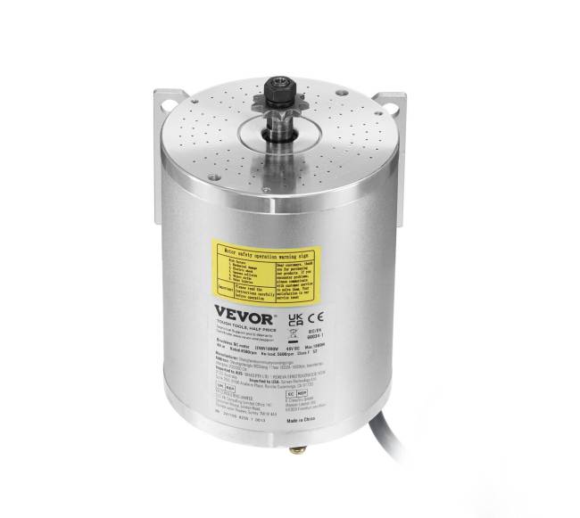 1800W 48V elektrinio variklio rinkinys8