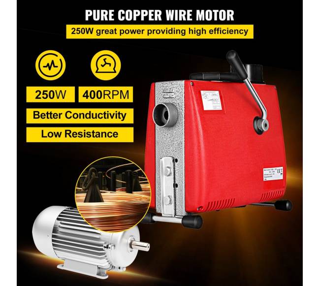 Vamzdžių atkimšimo rinkinys su sraigtu, 250W4