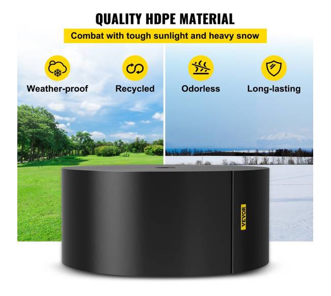 Sodo kraštuvo juosta iš HDPE, 80 pėdų ilgio3