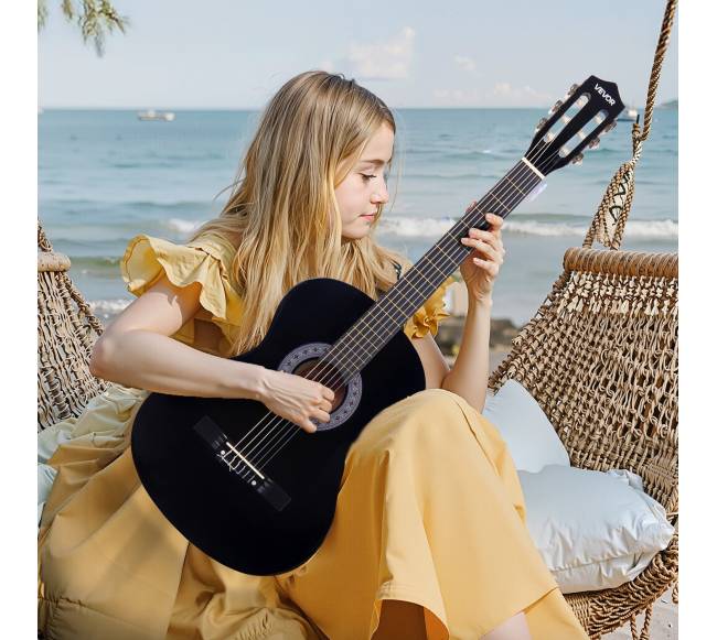 Klasikinė gitara pradedantiesiems, juoda7