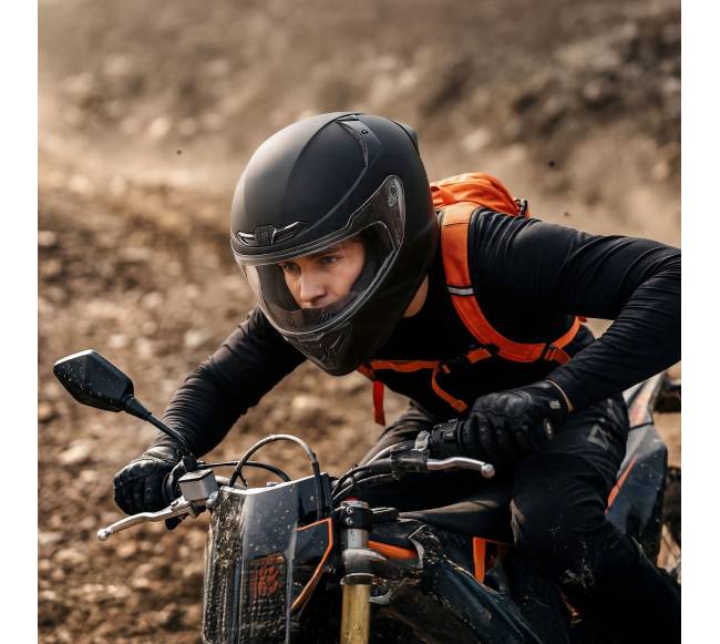 Viso veido motociklininko šalmas7