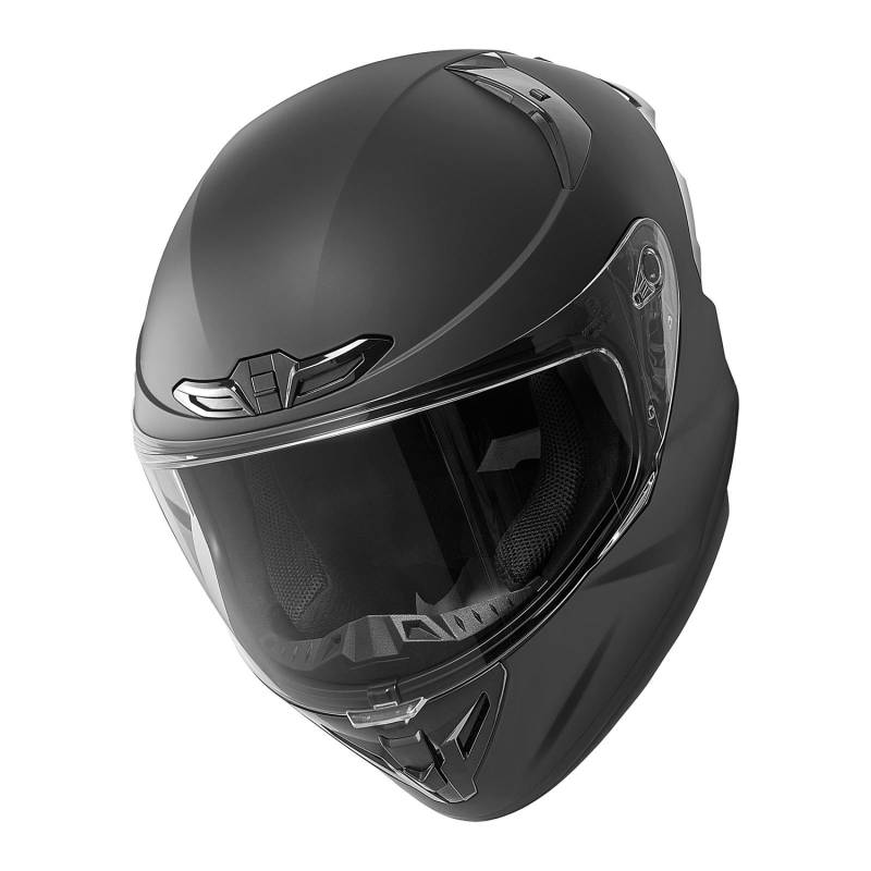 Pilno veido motociklo šalmas su skydeliu0
