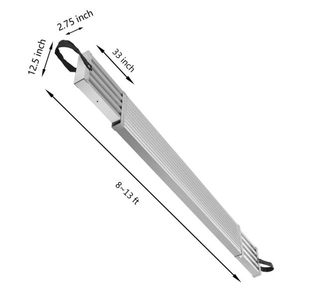 Aliumininis darbinis tiltas 2.5-4 m7
