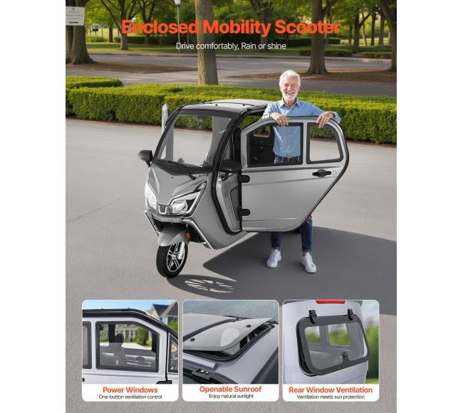 3 ratų elektrinis motoroleris vyresniems1