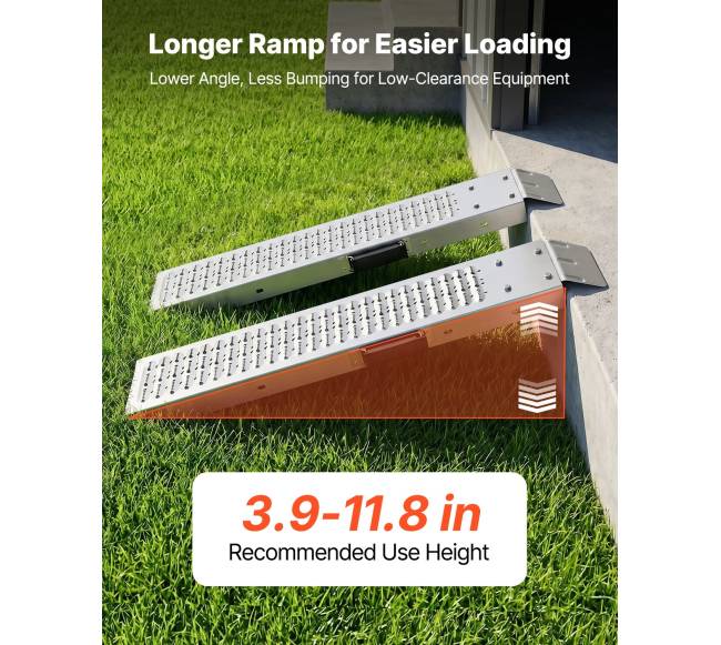 Priekabos rampos, 2 vnt. 985 x 225 mm4
