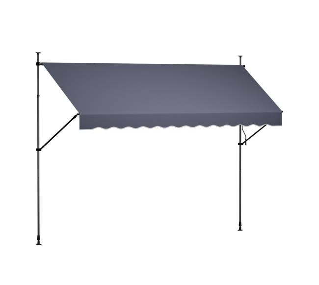 Rankiniu būdu ištraukiama markizė 350 cm9
