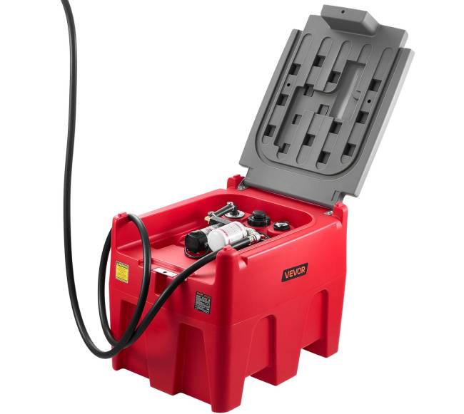 Pernešamas dyzelino bakas 220 l, su 12 V siurbliu10
