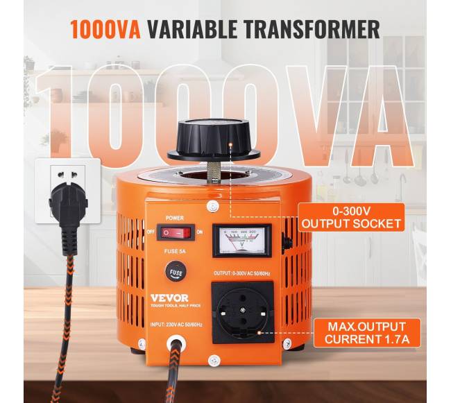 1000VA įtampos keitiklis 0-300V AC2