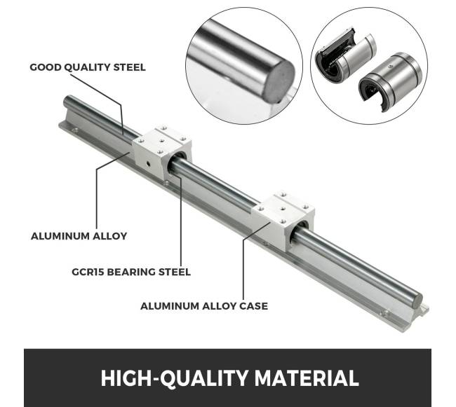 Geležinkelio komplektas CNC mašinoms2