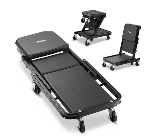 1015 mm 3-in-1 sulankstomas mechaniko vežimėlis0