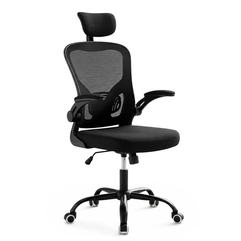 Ergonomiška biuro kėdė, juoda0