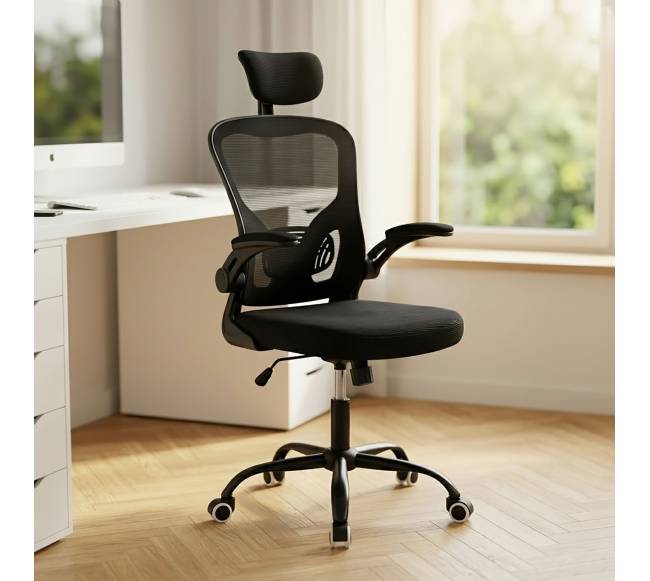 Ergonomiška biuro kėdė, juoda1