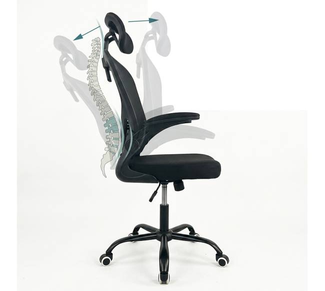 Ergonomiška biuro kėdė, juoda2