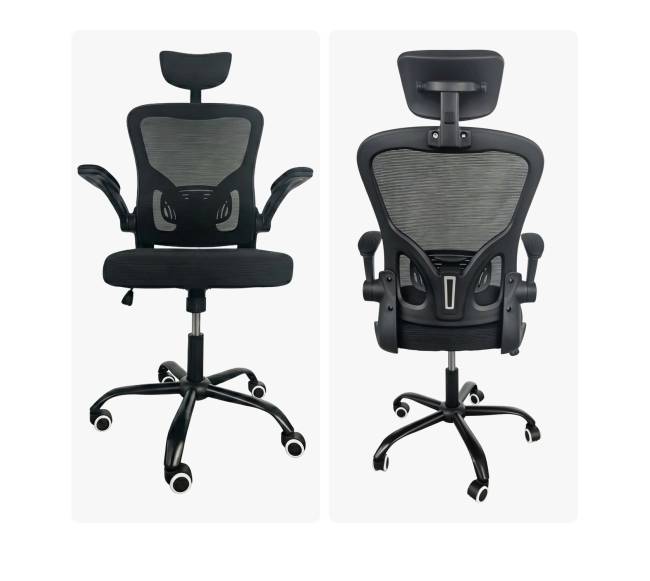 Ergonomiška biuro kėdė, juoda8