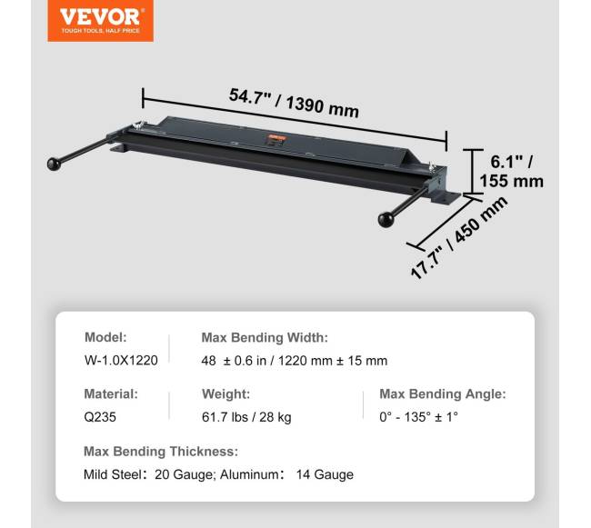 Metalo lenkimo staklės iki 1220 mm6