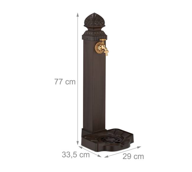 Antikvarinis kolonos fontanas 77 cm3