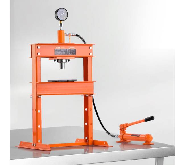 10 t hidraulinis presas su presavimo plokštėmis7