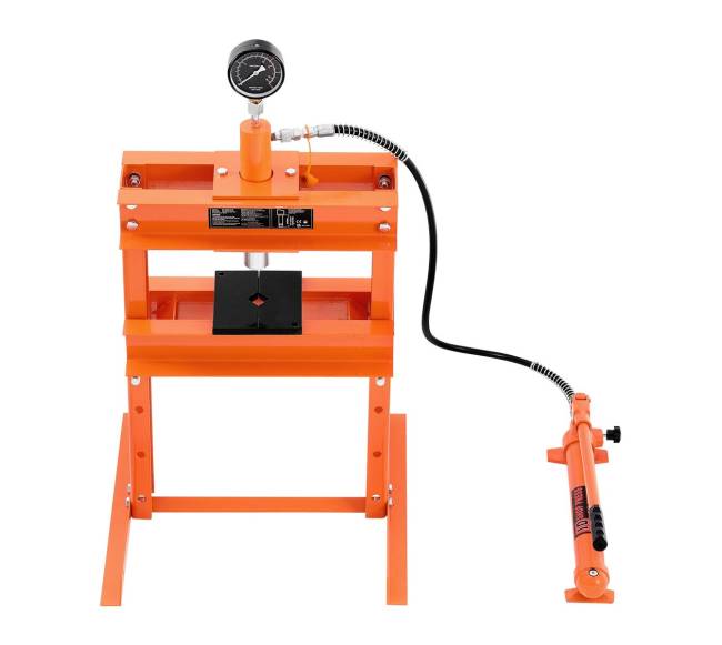 10 t hidraulinis presas su presavimo plokštėmis8