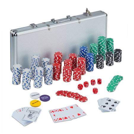 Pokerio rinkinys 500 vnt. žetonų0