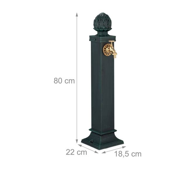 Antikvarinis koloninis fontanas 80 cm3