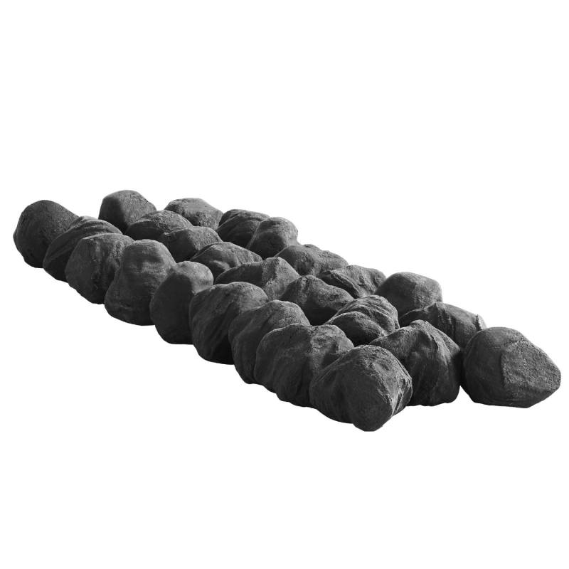 3-5 cm 25 vnt. lavos akmenų laužo akmenys0