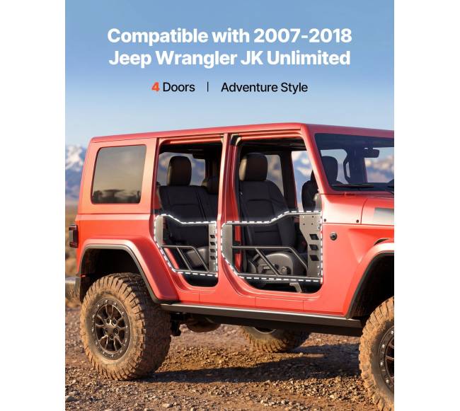 Jeep vamzdinės durys 4 durims JK Unlimited1