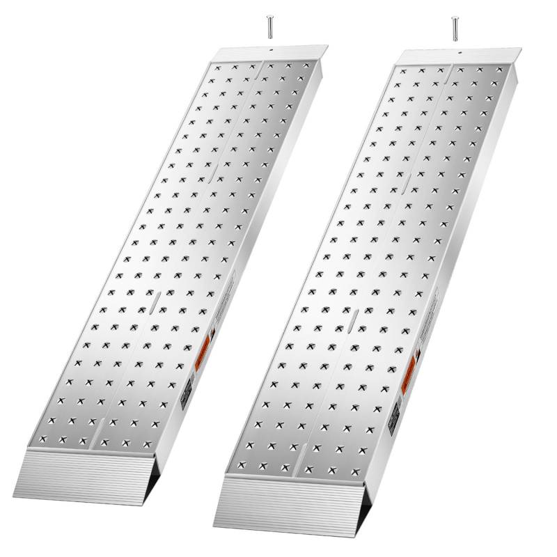 Aliuminio priekabos rampos, 2 vnt., 1396 x 304 mm0