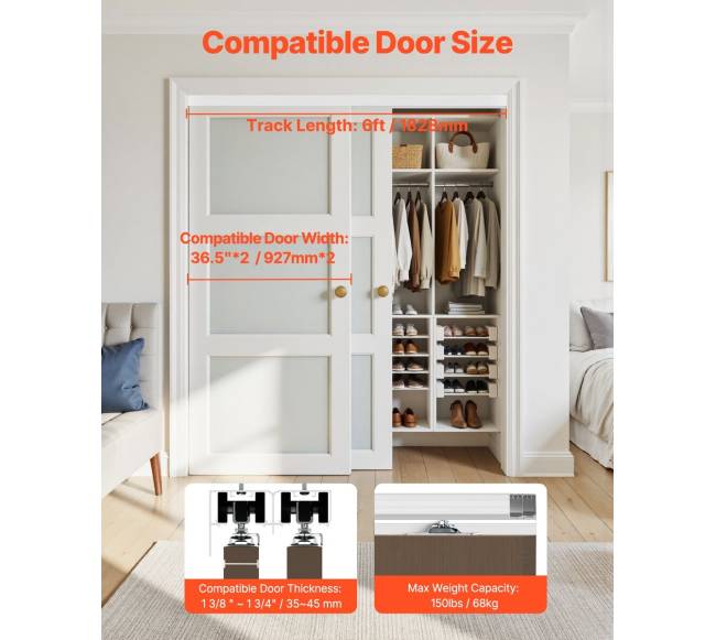 Slankios durų apkaustos rinkinys 6 pėdos1