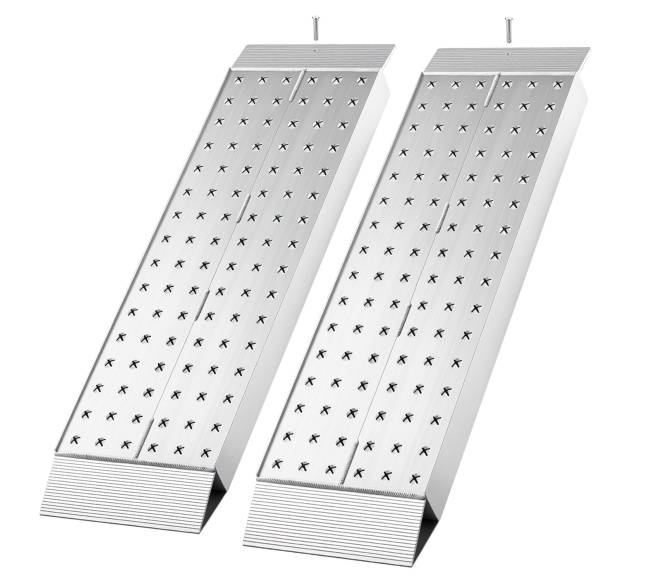 Aliuminio priekabos rampos, 2 vnt., 999 x 304mm0