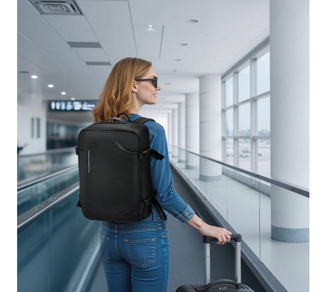Kelioninė kuprinė su vakuumine kompresija 35L7
