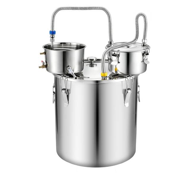 Alkoholio distiliatorius 50 l su vandens siurbliu0