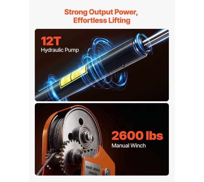Rankinis pikapo kranas 907,2 kg2