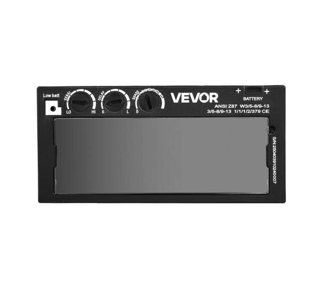 Automatiškai tamsėjantis suvirinimo lęšis 108 x 51 mm8