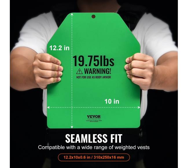 Svorinės liemenės plokštės 8,9 kg pora2