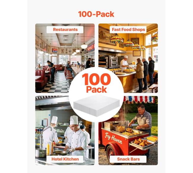 100 vnt. gruzdintuvės filtro popieriaus lapų3