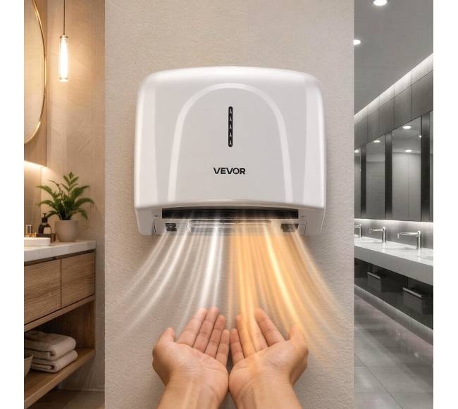 Rankų džiovintuvas 1300W su HEPA filtru7