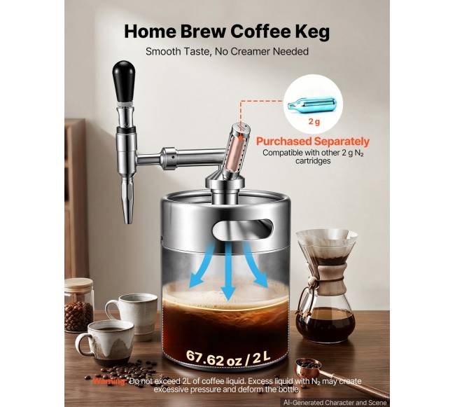 Nitro cold brew kavos aparatas 4 l3