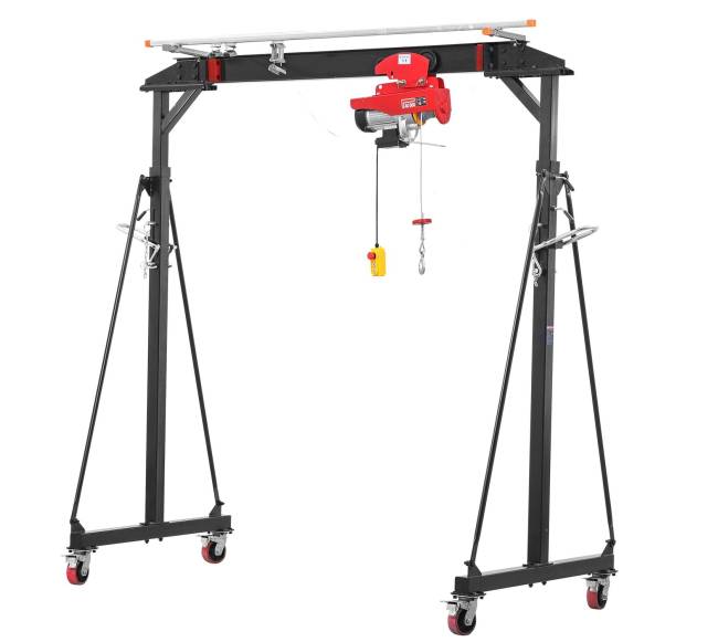 Reguliuojamas portalinis kranas 997,9 kg0