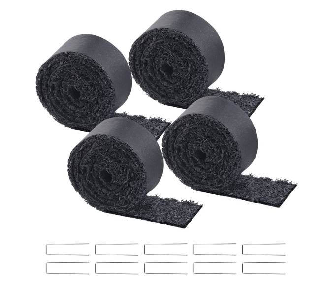 Keturi guminiai mulčiaus rulonai kraštovaizdžiui8