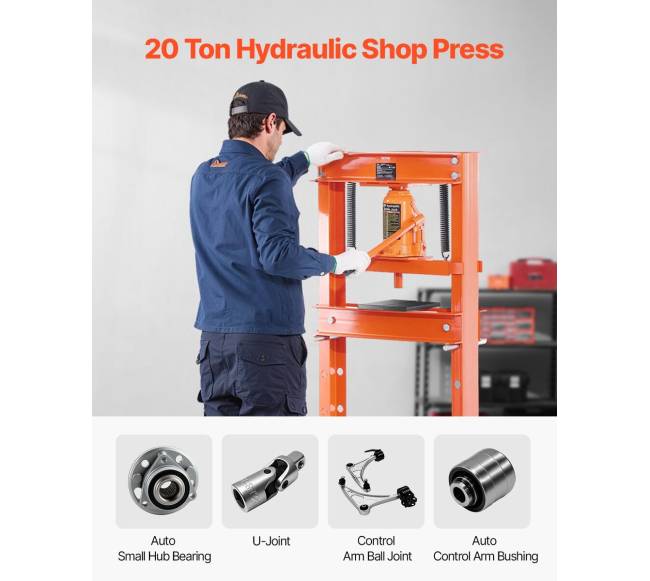 20 t hidraulinis spaustuvas su lenkimo plokšte1