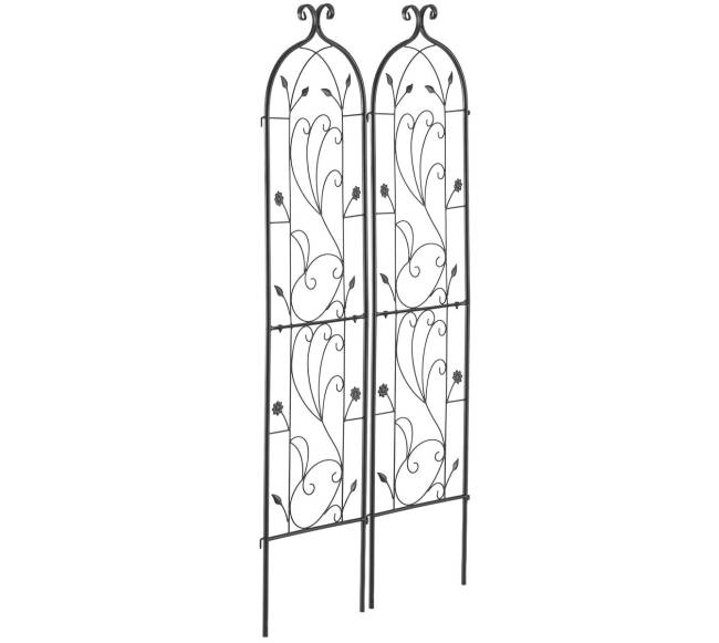 Metalinės daržo grotelės augalams palaikyti 60x15 cm10