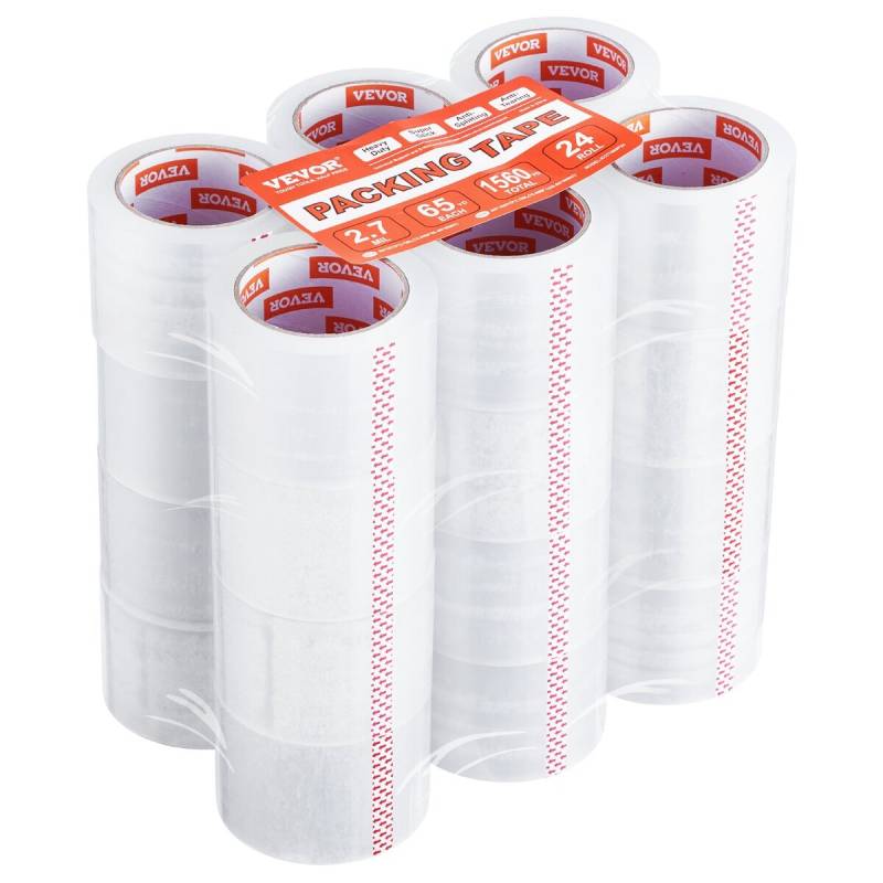 Skaidri pakavimo juosta 24 ritinių rinkinys0