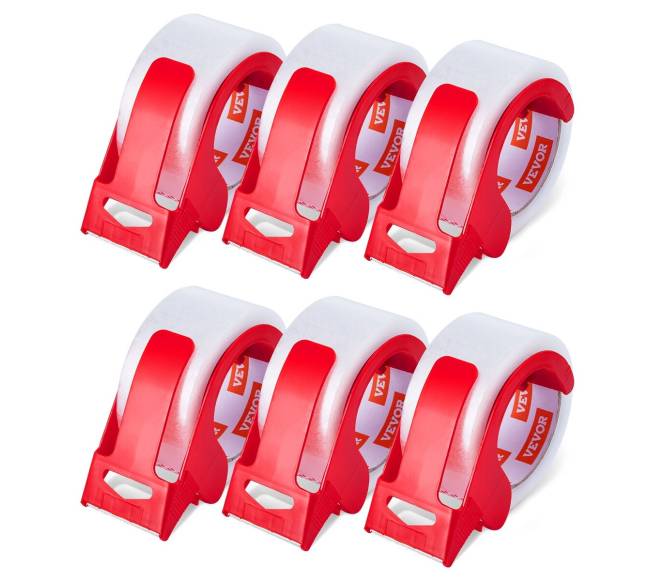 Pakavimo juosta 6 rulonai ir dozatorius0