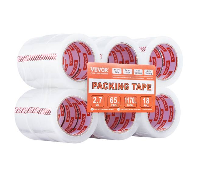 Skaidri lipni juosta, 18 rulonėlių, 59.4 m10